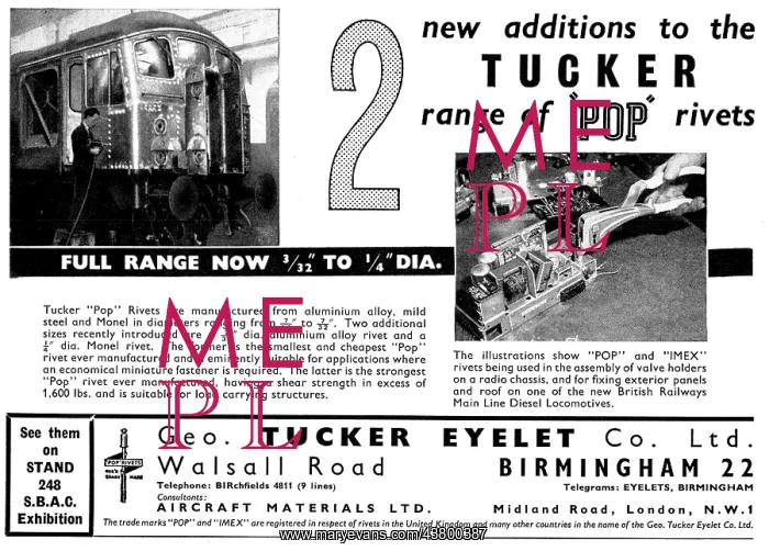 : Tucker Pop Rivets : Tucker Pop Rivets