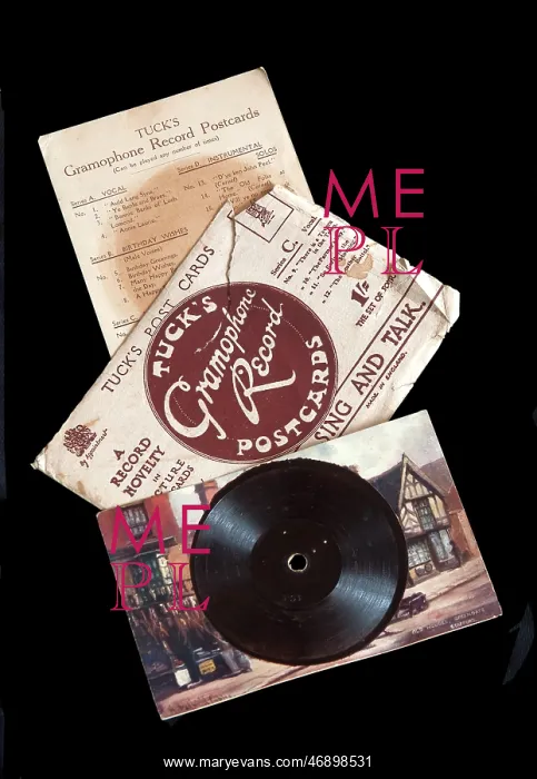 : Tuck's gramophone record postcard : Tuck's gramophone record postcard