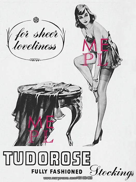: Tudorose stockings advertisement featuring David Wright pinu : Tudorose stockings advertisement featuring David Wright pinu