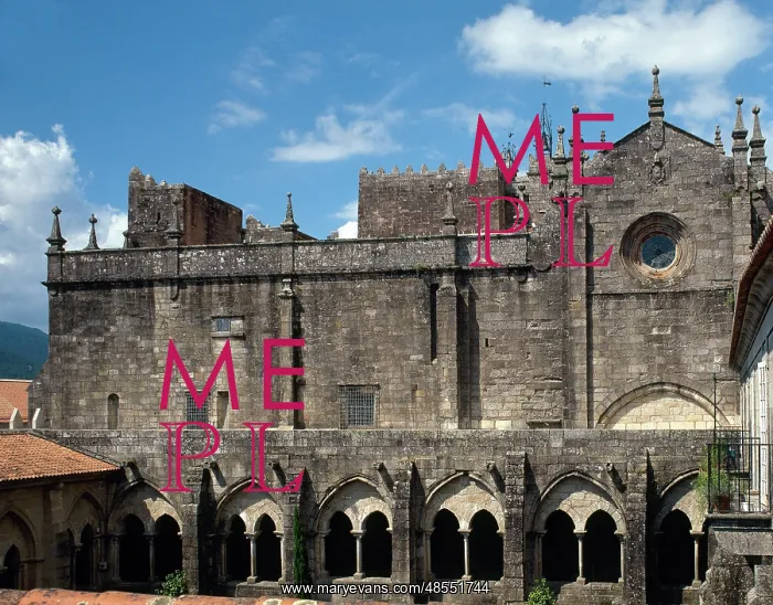 : Tui's Cathedral. Galicia. Spain : Tui's Cathedral. Galicia. Spain