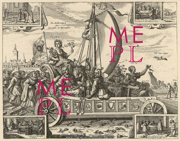  : Tulipomania Satire 1637