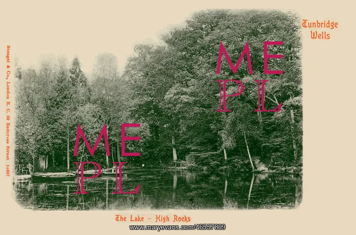  : Tunbridge Wells, The Lake - High Rocks