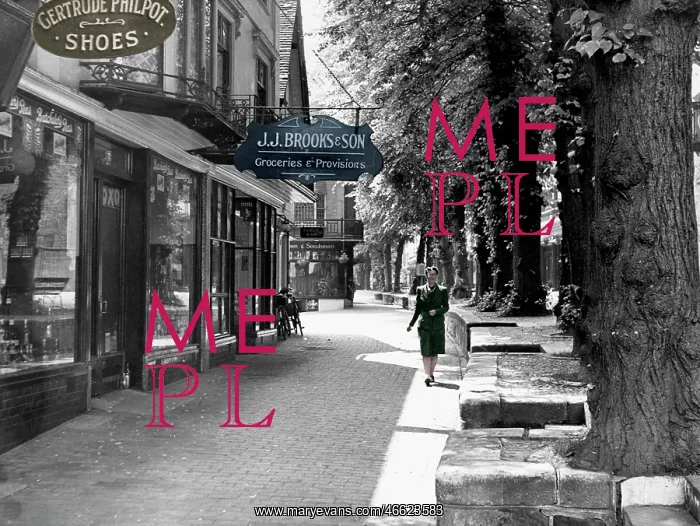  : Tunbridge Wells, the Pantiles c1955