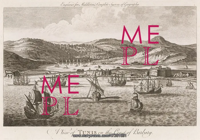 : TUNIS, CIRCA 1760 : TUNIS, CIRCA 1760