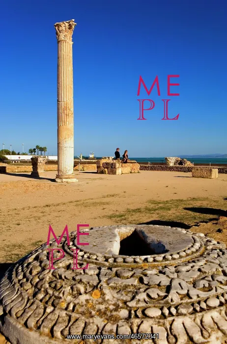 : Tunisia. Carthage. The Baths of Antoninus Pius : Tunisia. Carthage. The Baths of Antoninus Pius
