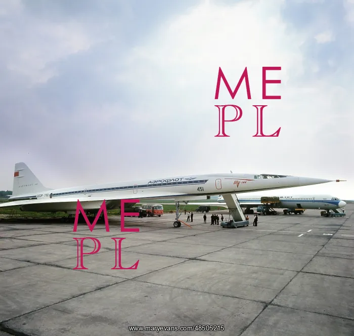 : Tupolev Tu-144 aircraft, 1973 : Tupolev Tu-144 aircraft, 1973