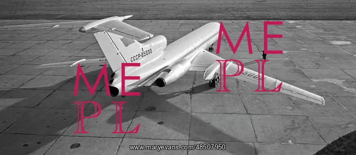 : Tupolev Tu-154 aircraft, 1968 : Tupolev Tu-154 aircraft, 1968