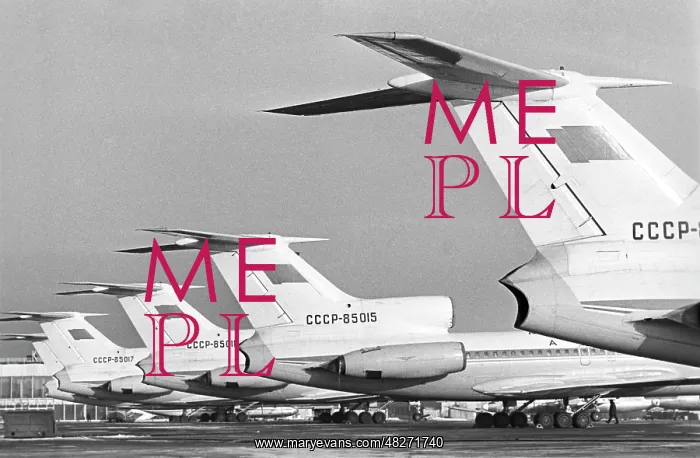 : Tupolev Tu-154 airliners, 1973 : Tupolev Tu-154 airliners, 1973