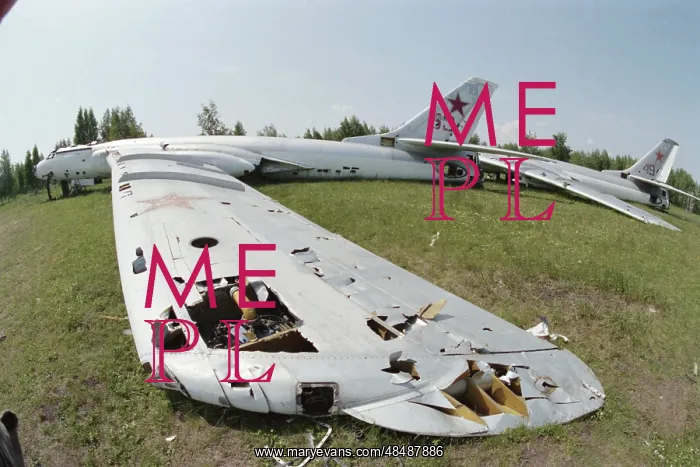 : Tupolev Tu-4s dismantled : Tupolev Tu-4s dismantled