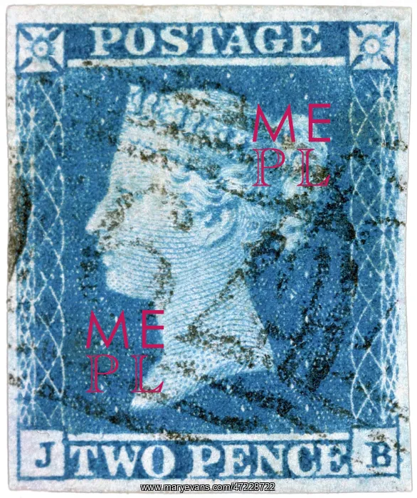 : Tuppenny Blue Stamp : Tuppenny Blue Stamp