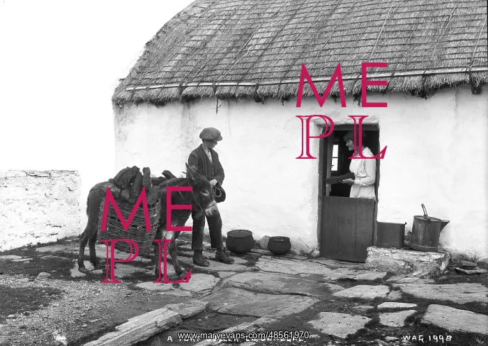 : A Turf Seller, Co. Donegal : A Turf Seller, Co. Donegal