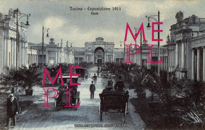 : The Turin Exposition 1911 - The Avenue : The Turin Exposition 1911 - The Avenue
