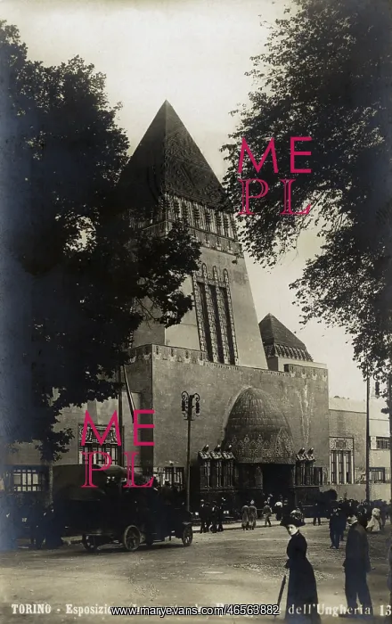 : The Turin Exposition 1911 - The Hungarian Pavilion : The Turin Exposition 1911 - The Hungarian Pavilion