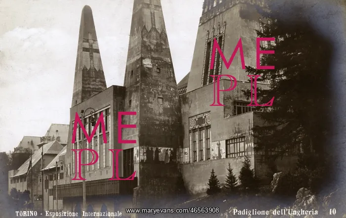: The Turin Exposition of 1911 - The Hungarian Pavilion : The Turin Exposition of 1911 - The Hungarian Pavilion