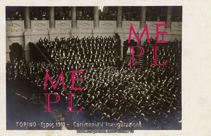  : The Turin Exposition of 1911 - Opening Ceremony - Audience