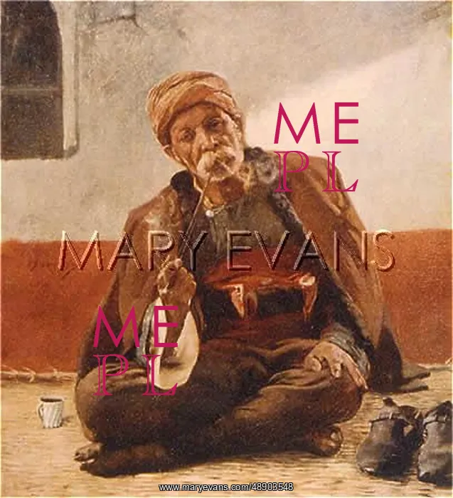  : TURK SMOKING A PIPE