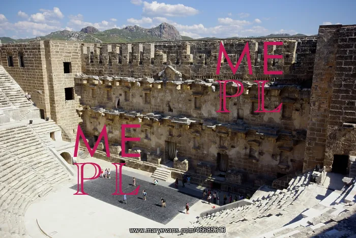 : Turkey, Antalya east, Aspendos : Turkey, Antalya east, Aspendos