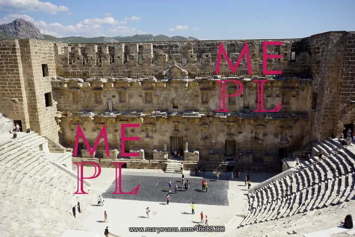 : Turkey, Antalya east, Aspendos : Turkey, Antalya east, Aspendos