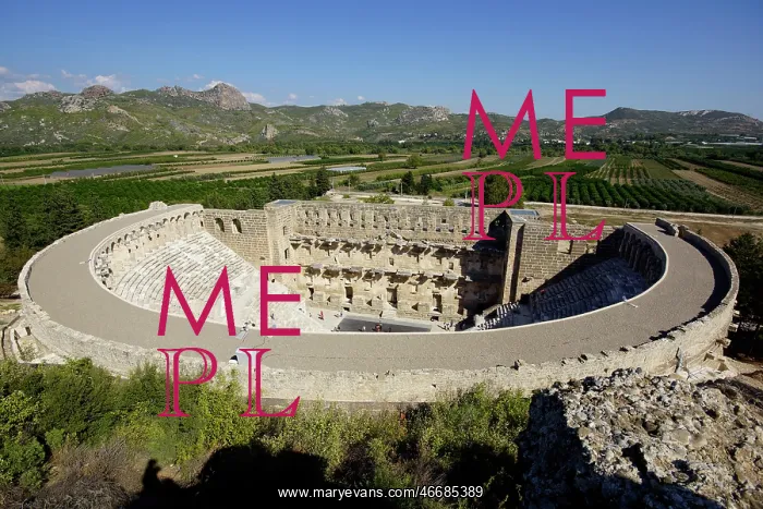 : Turkey, Antalya east, Aspendos : Turkey, Antalya east, Aspendos