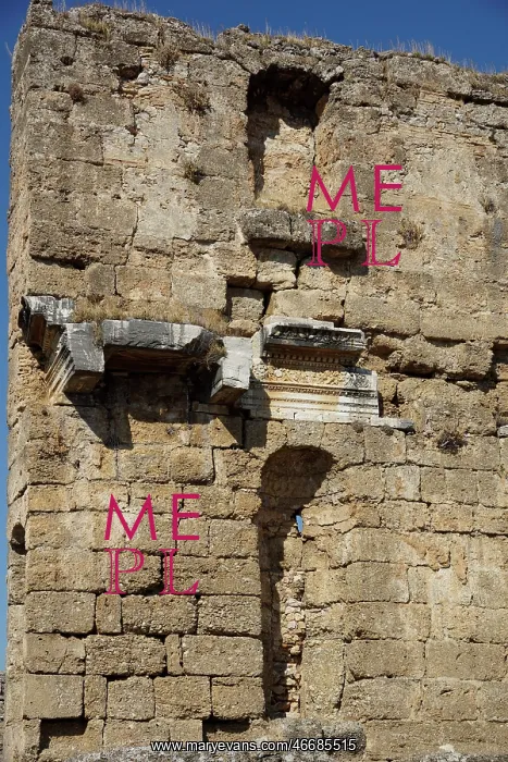 : Turkey, Antalya east, Aspendos, Akropolis : Turkey, Antalya east, Aspendos, Akropolis