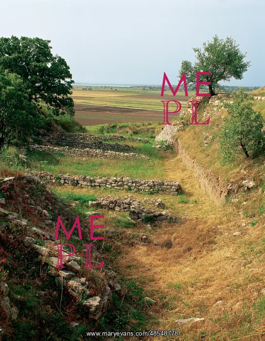 : Turkey. Archaeological site of Troy. Stratum I. 3000-2600 B : Turkey. Archaeological site of Troy. Stratum I. 3000-2600 B