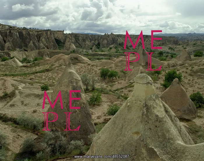 : Turkey. Cappadocia. Pasabaglari. Monk's Valley. Fairy chimne : Turkey. Cappadocia. Pasabaglari. Monk's Valley. Fairy chimne