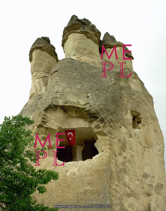 : Turkey. Cappadocia. Pasabaglari. Monk's Valley. Cave house : Turkey. Cappadocia. Pasabaglari. Monk's Valley. Cave house