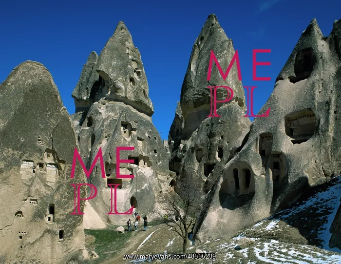 : Turkey. Cappadocia. Valley of Uchisar : Turkey. Cappadocia. Valley of Uchisar