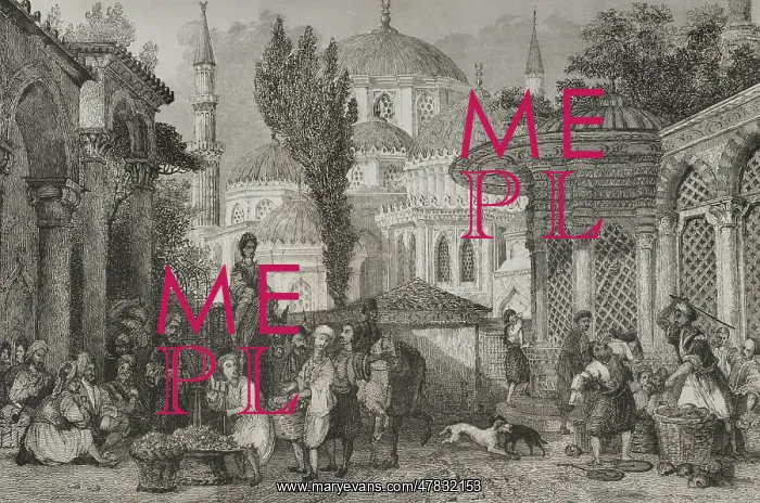  : Turkey. Constantinople. The Sehzade Mosque