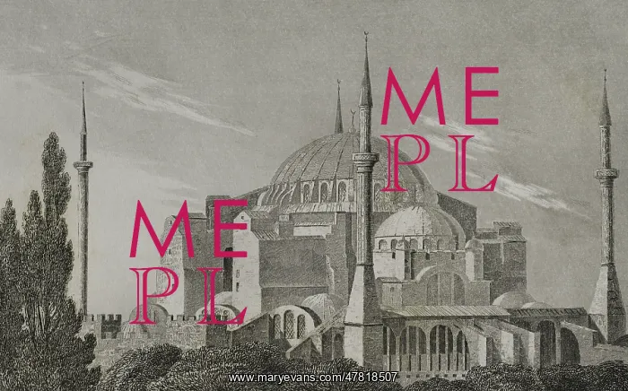 : Turkey. Constantinople (today Istanbul). Hagia Sophia : Turkey. Constantinople (today Istanbul). Hagia Sophia