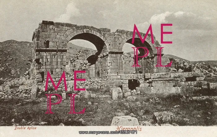 : Turkey - Hierapolis - Temple ruins : Turkey - Hierapolis - Temple ruins