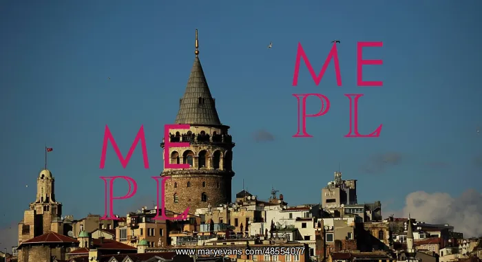 : Turkey. Istanbul. Galata Tower. Medieva stone tower in Galat : Turkey. Istanbul. Galata Tower. Medieva stone tower in Galat