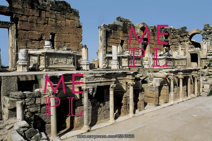  : TURKEY. WEST ANATOLIA. DENIZLI. Hierapolis. Theatre