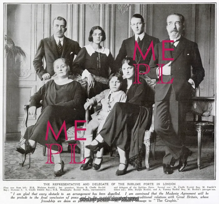 : Turkish Ambassador and family : Turkish Ambassador and family