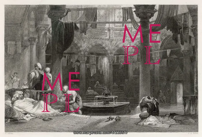 : TURKISH BATH C1840 : TURKISH BATH C1840
