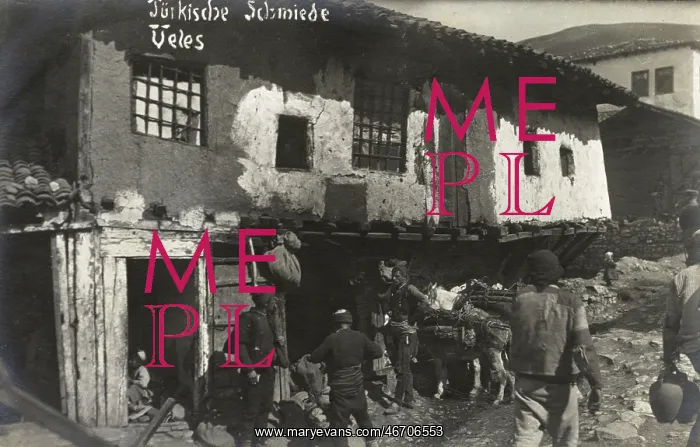 : Turkish Blacksmith at Veles, Macedonia : Turkish Blacksmith at Veles, Macedonia