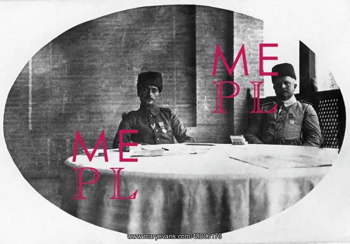 : The Turkish and German commanders in Mesopotamia, 1916 : The Turkish and German commanders in Mesopotamia, 1916