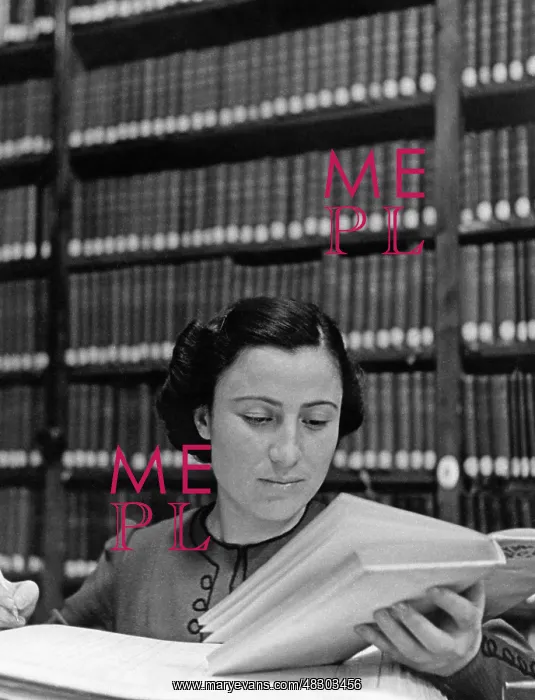 : Turkish librarian, 1930s : Turkish librarian, 1930s