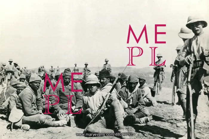 : Turkish prisoners, Mesopotamia, WW1 : Turkish prisoners, Mesopotamia, WW1