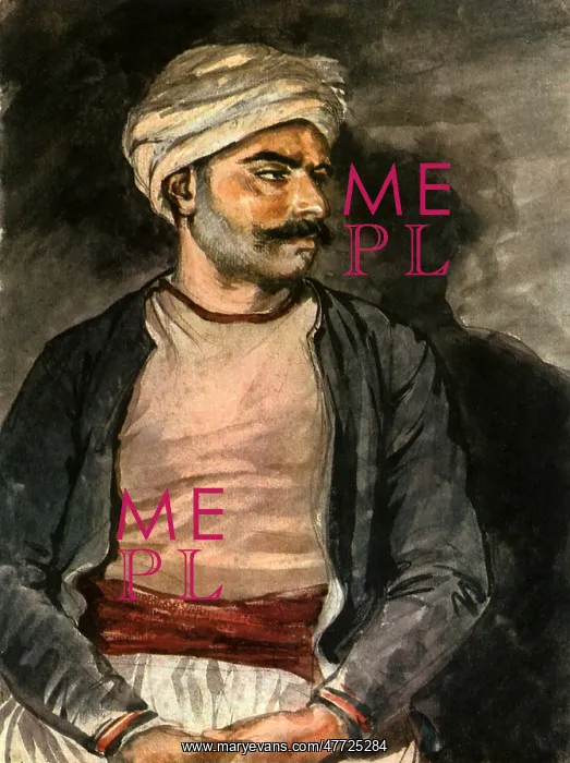  : Turkish Servant, by Gericault