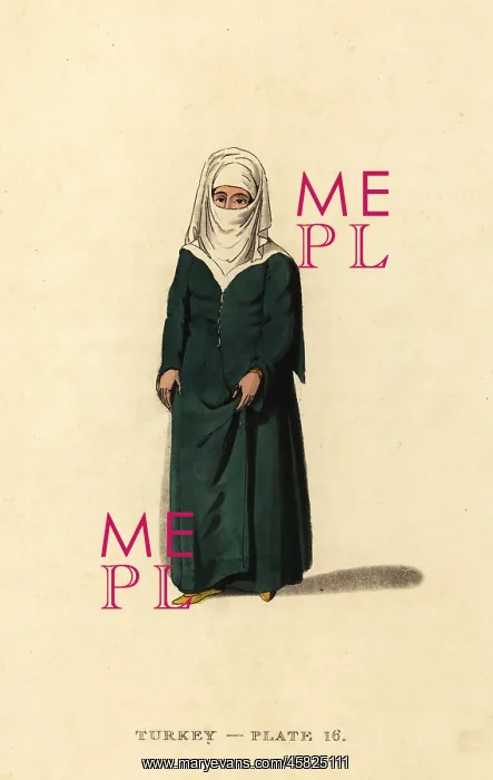 : Turkish woman of Constantinople : Turkish woman of Constantinople