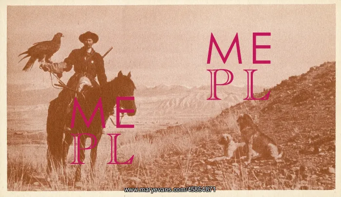 : Turkmenistan - A hunter with his dogs and a golden eagle : Turkmenistan - A hunter with his dogs and a golden eagle