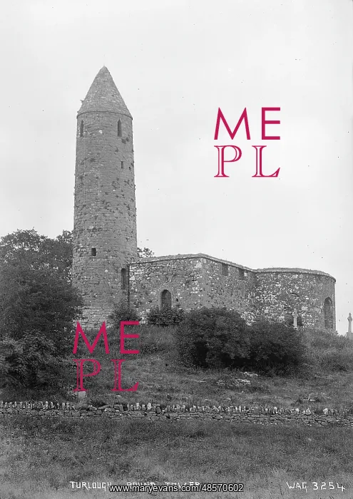 : Turlough Round Tower : Turlough Round Tower