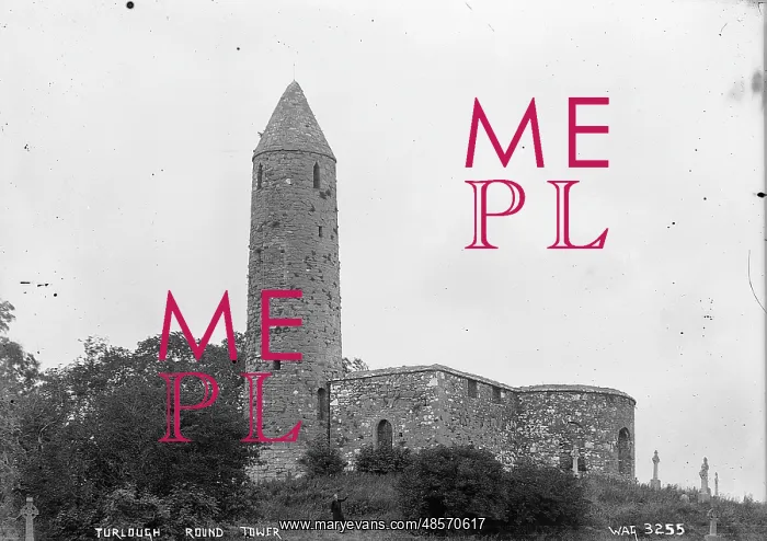 : Turlough Round Tower : Turlough Round Tower