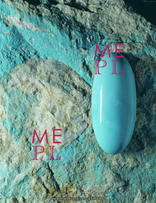 : Turquoise. A specimen of the mineral turquoise (hydrated copper aluminum phosphate) : Turquoise. A specimen of the mineral turquoise (hydrated copper aluminum phosphate)