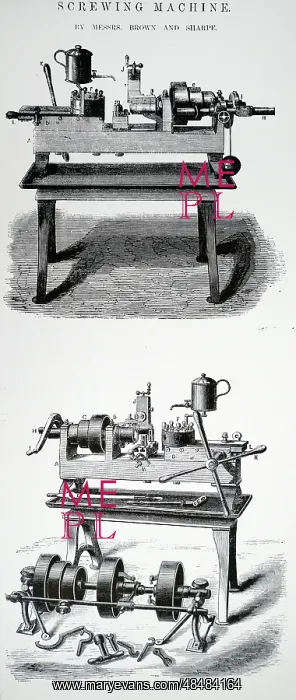 : Turret lathe for making screws and studs : Turret lathe for making screws and studs