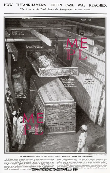  : How Tutankhamen's Coffin Lid was Raised