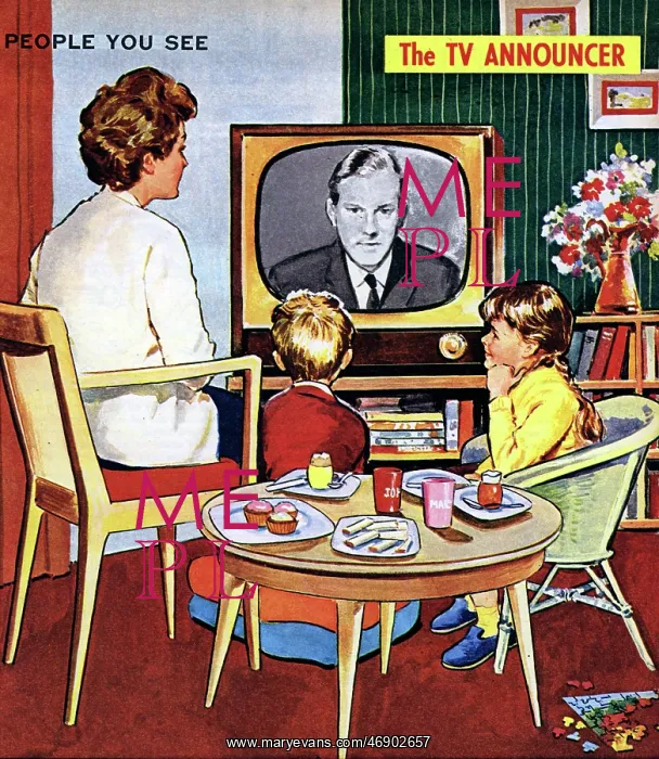 : The TV Announcer : The TV Announcer