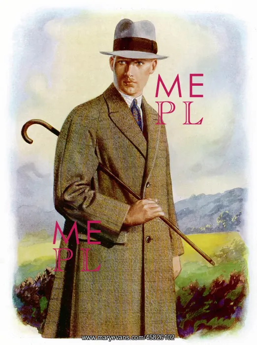 : Tweed Coat 1928 : Tweed Coat 1928