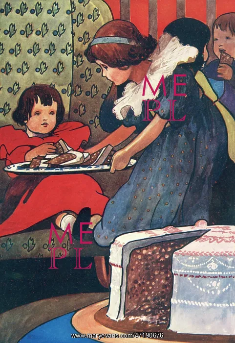 : Twelfth Cake by Charles Robinson : Twelfth Cake by Charles Robinson